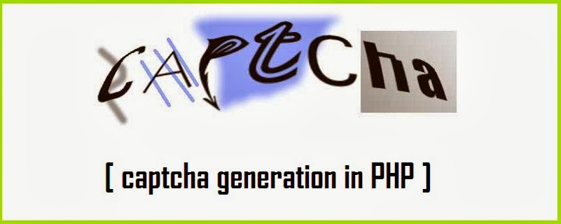 Captcha Generation In PHP